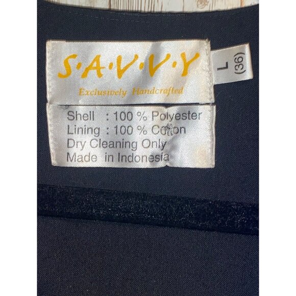 Not So Ugly Christmas Tree Santa Vest Sweater Sequin Bling Holiday Santa Claus - Picture 7 of 7